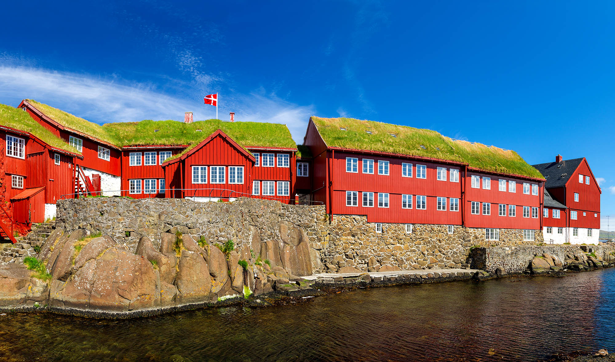 Torshavn på Færøerne