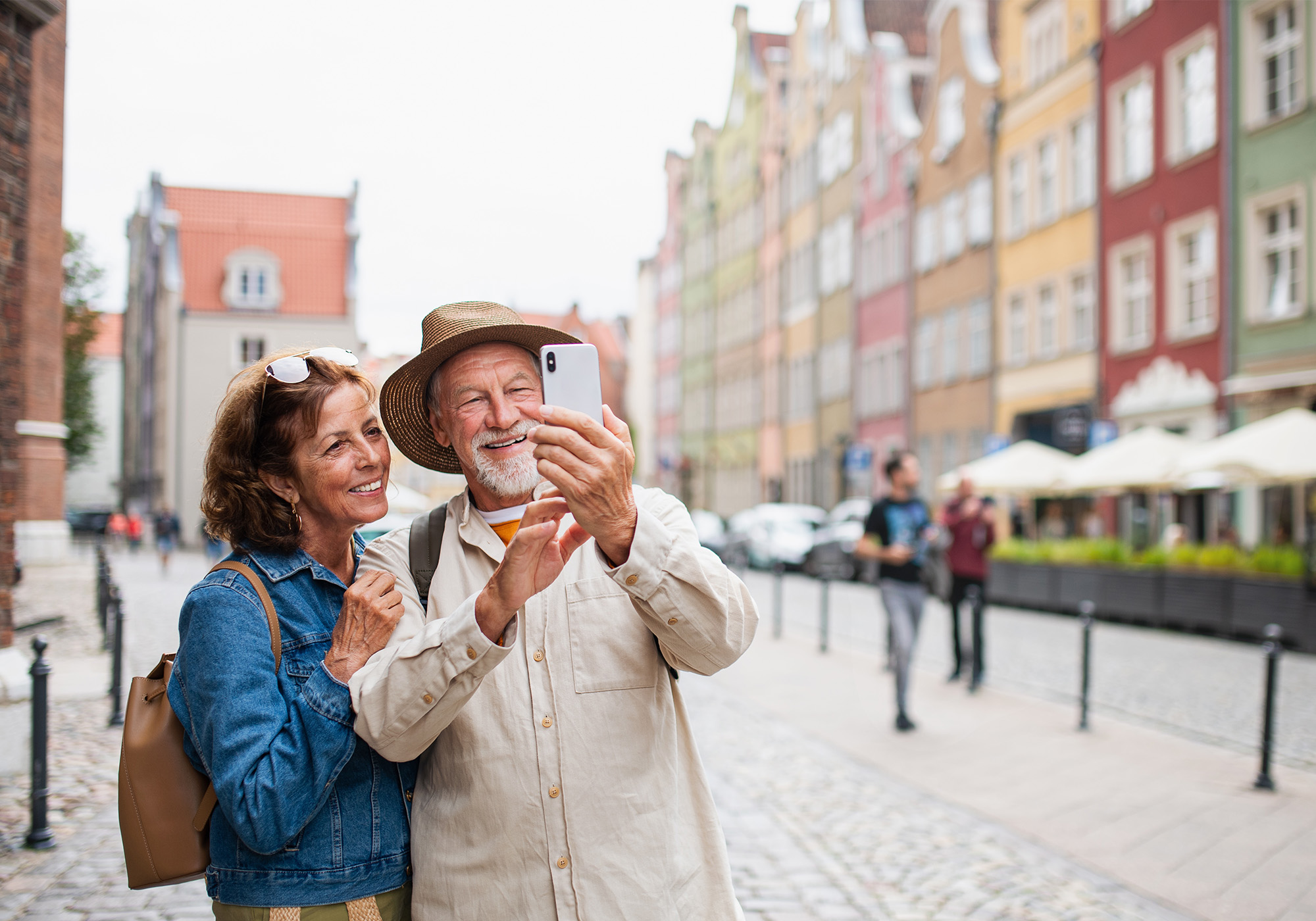 Selvom det er en grupperejse, har du masser af tid alene eller sammen med dem, du allerede kender