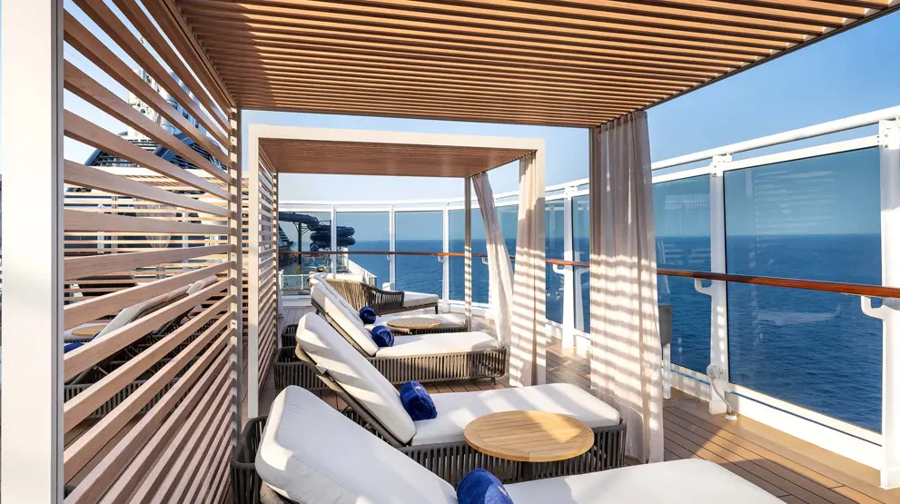 Ekstra komfort i MSC Yacht Club