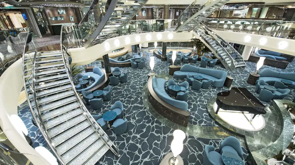 Elegant indretning på MSC Preziosa