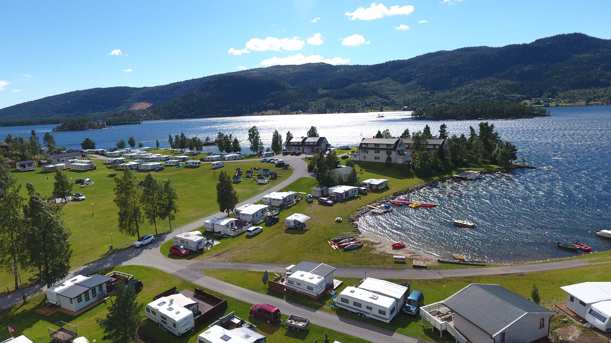Aktivrejse til Byglandsfjord, bo på Neset Camping