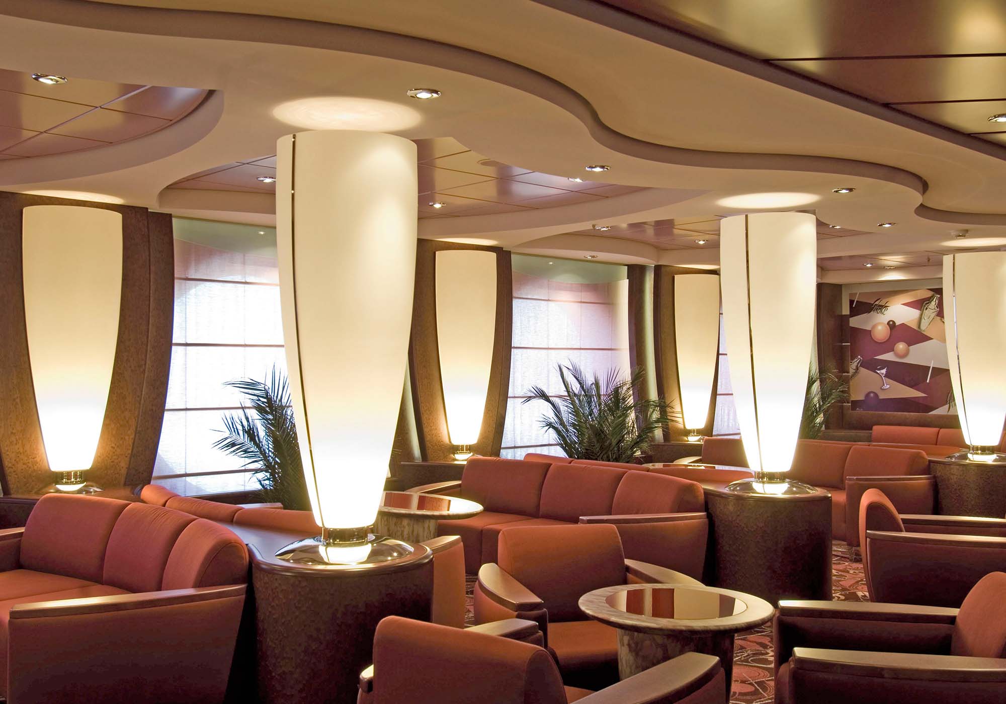 Loungeområde - perfekt til en drink og et kortspil