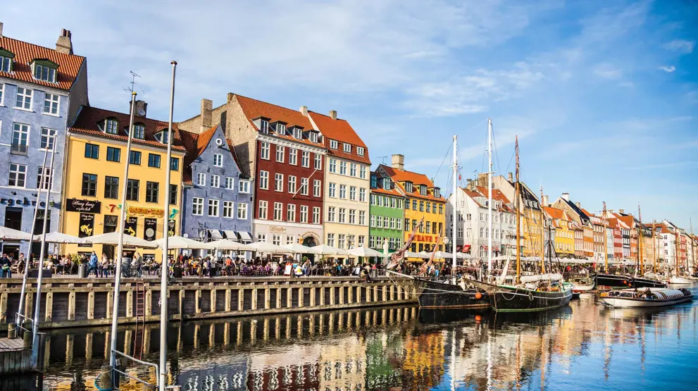 Sejl dejligt og bekvemt fra København på krydstogt i Europa