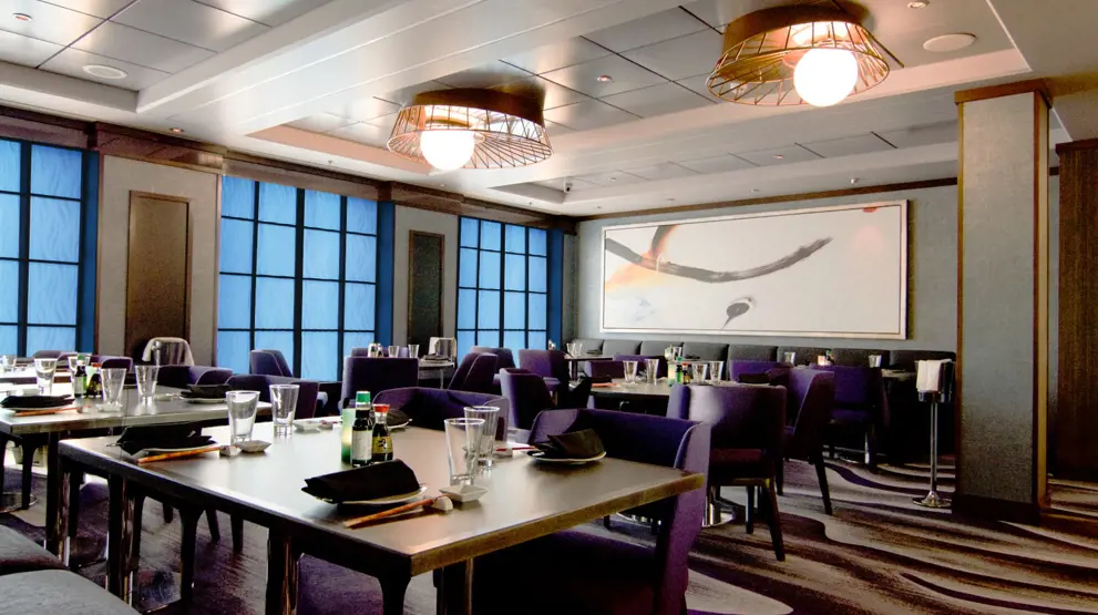 East Meets West restauranten ombord på Norwegian Pride of America