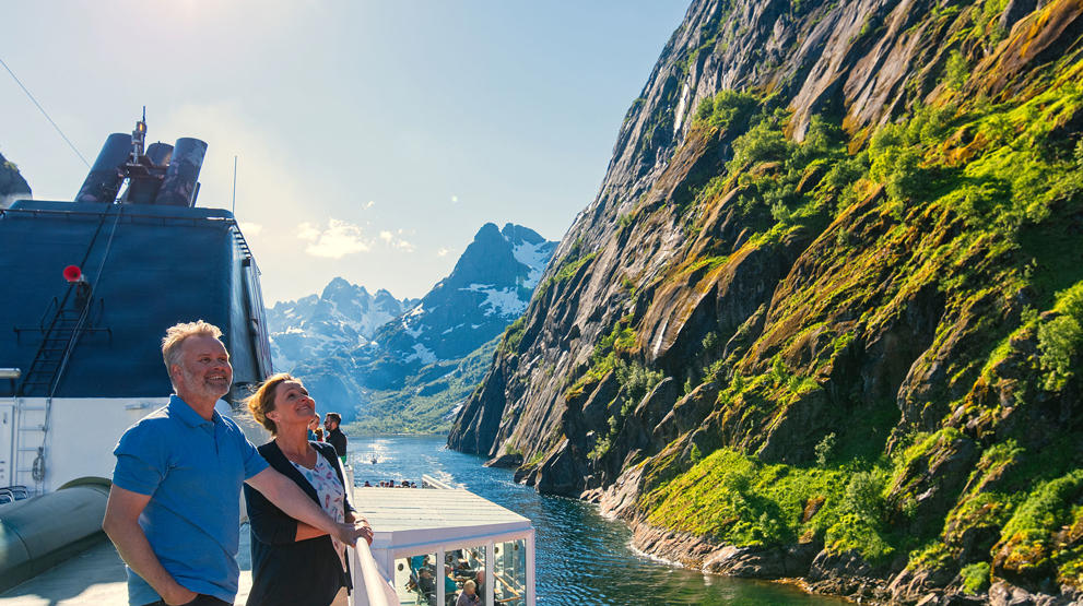Sejlads på Trollfjorden | Foto: Agurtxana Concellon, Hurtigruten