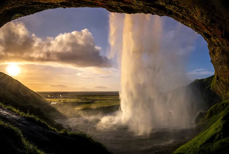 Seljalandsfoss - smukkere bliver det ikke