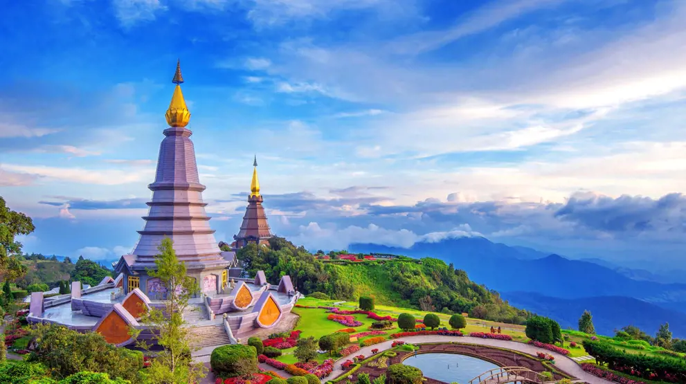 Oplev Doi Inthanon National Park i Chiang Mai på din rejse til Thailand.