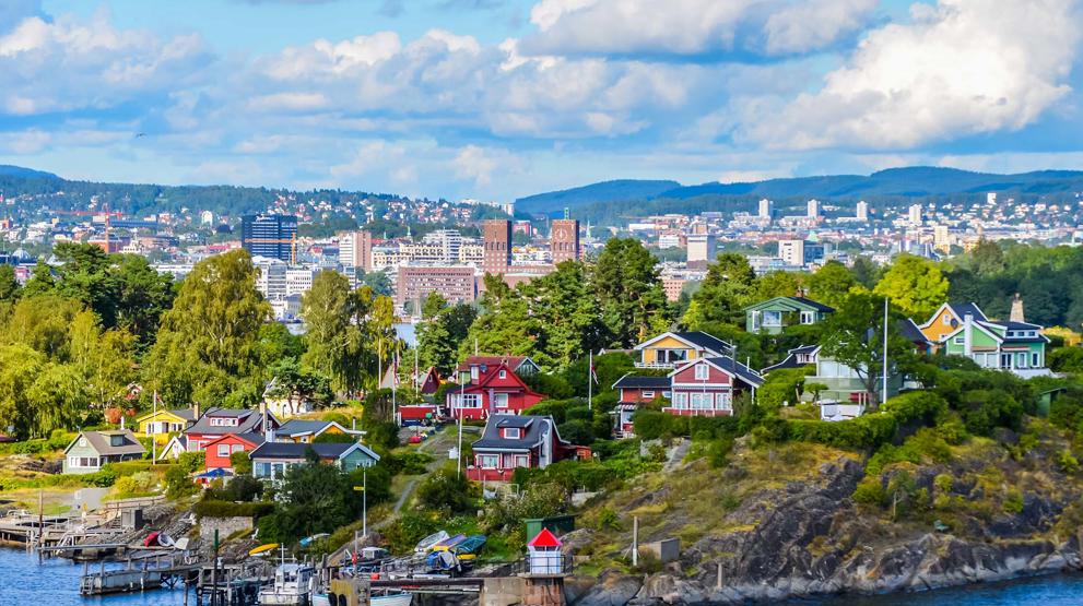 Opdag Oslos traditionelle huse og pulserende byliv