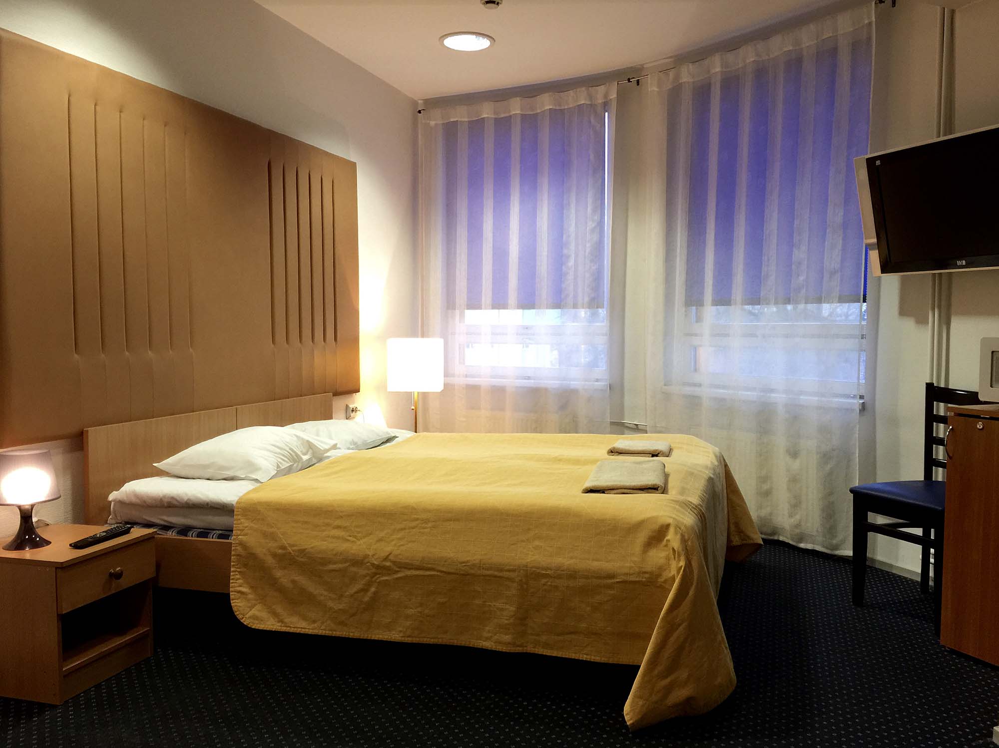 Studietur til Tallinn, bo på Center Hotel, dobbeltværelse