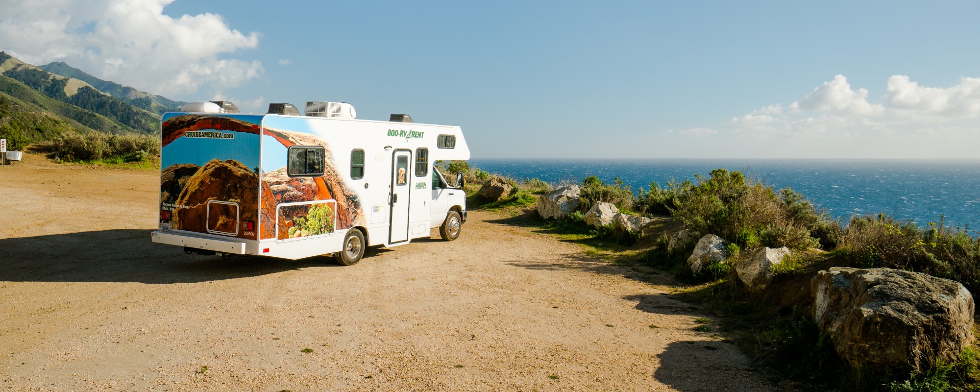 Du kan også kombinere togrejsen i USA med kør selv ferie i bil eller autocamper.