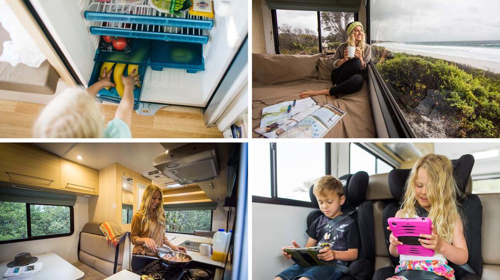 Indretning af 4 Berth Explorer