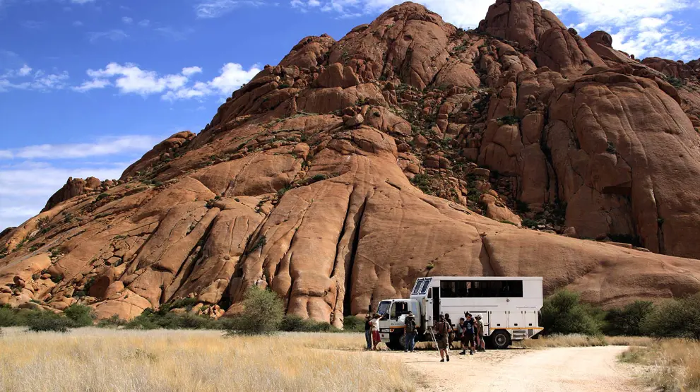 Kom på guidet rundrejse med BENNS på din Namibia-rejse.