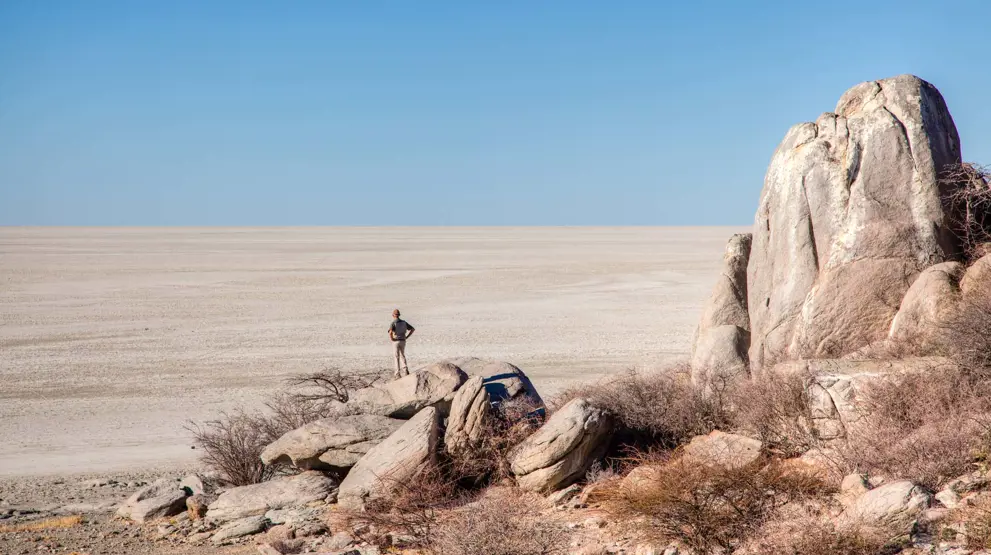 Se de store saltsletter i Makgadikgadi