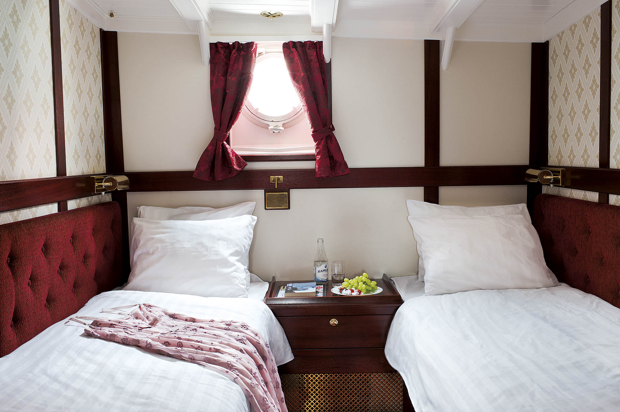 Eksempel på en kahyt i kategori C på hoveddækket