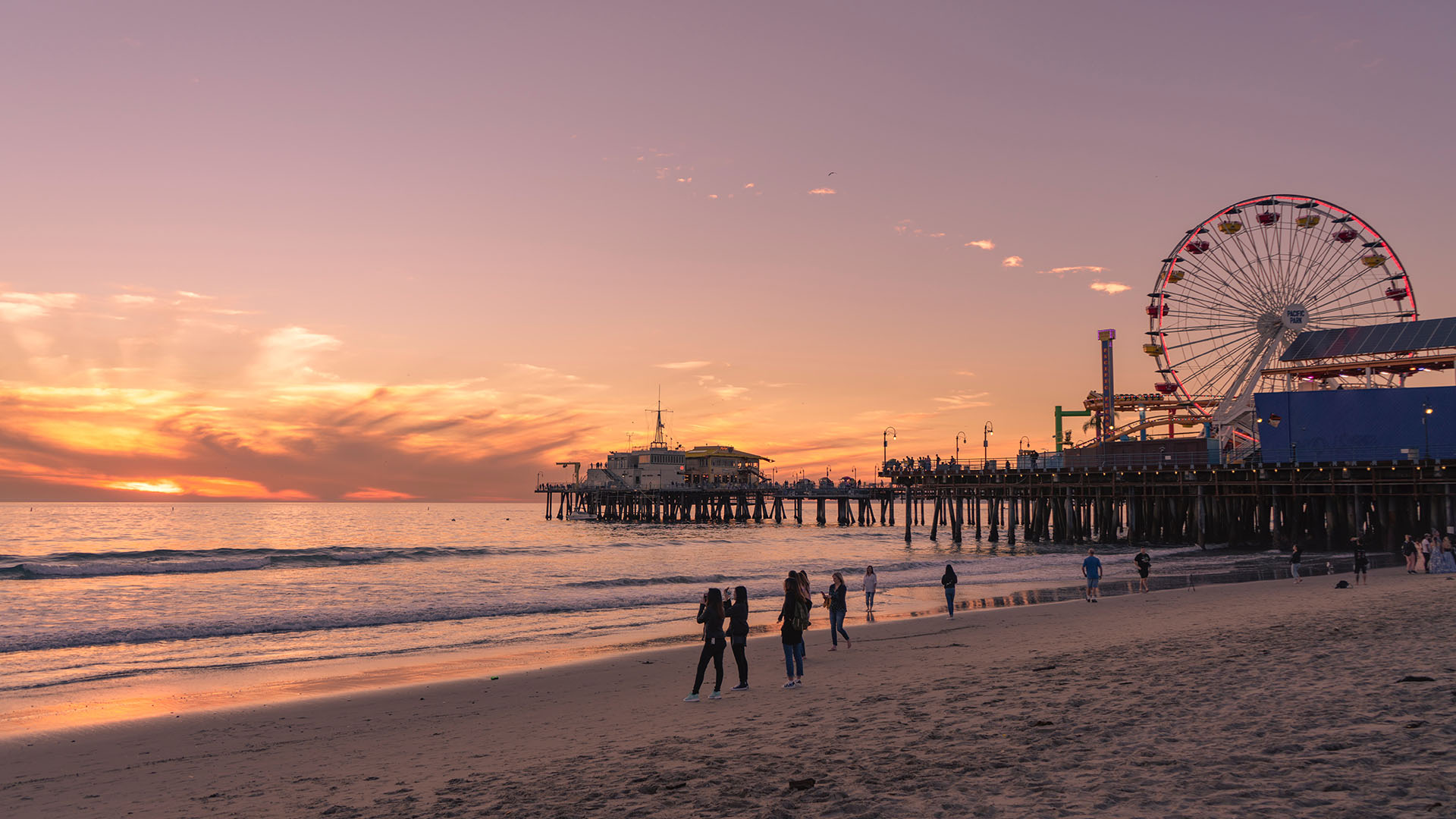 Santa Monica Beach, Los Angeles