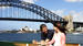 Operahuset og Harbour Bridge i Sydney, Australien