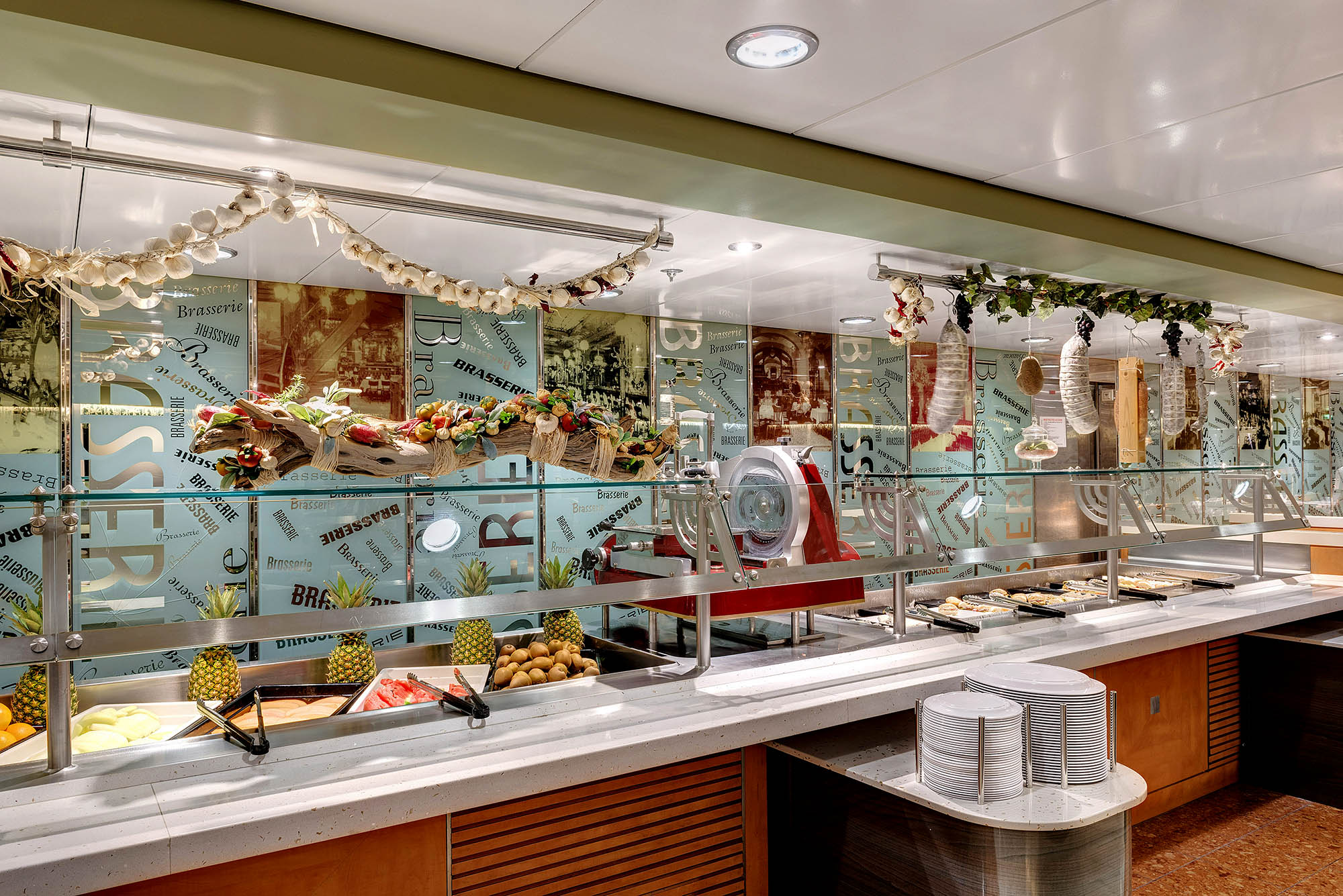 Buffetrestaurant på MSC Armonia